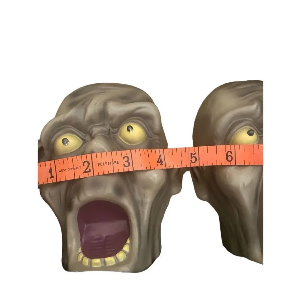 Lot Of 2 Window Clings Zombie Yard Stakes Halloween Decorations